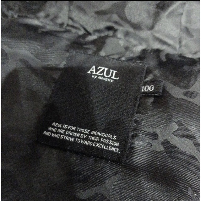 AZUL by moussy(アズールバイマウジー)のひろぽん様専用　AZUL　キッズ　ダウンベスト　100 キッズ/ベビー/マタニティのキッズ服男の子用(90cm~)(ジャケット/上着)の商品写真