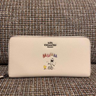 コーチ(COACH)の16122  コーチ　長財布　スヌーピー　(財布)