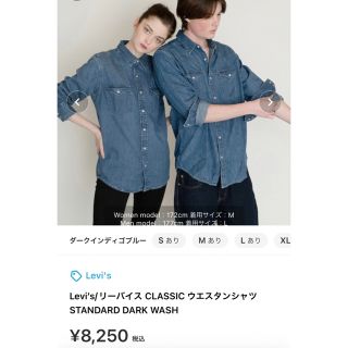 リーバイス(Levi's)のリーバイス デニムウエスタン L(シャツ)