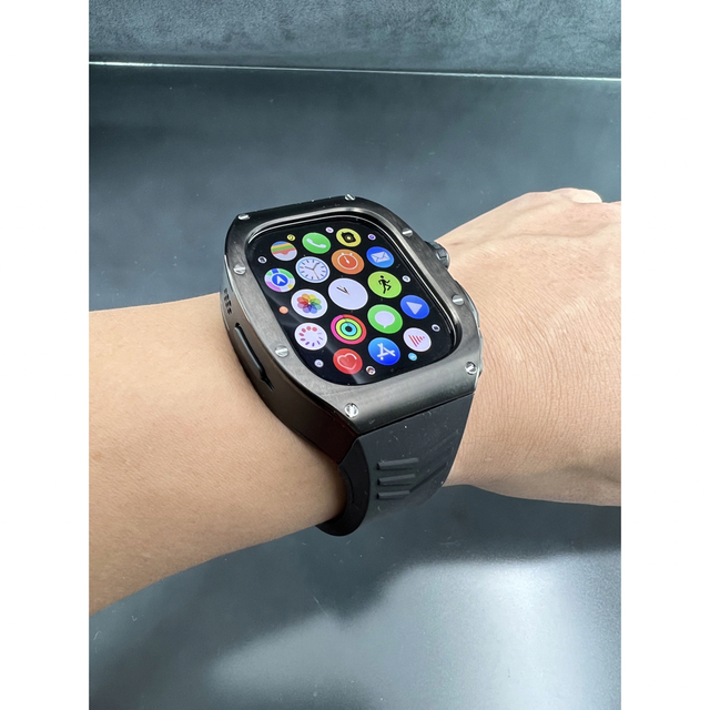 Apple Watch - ４９mm ウルトラ専用 アップルウォッチ用ブラック