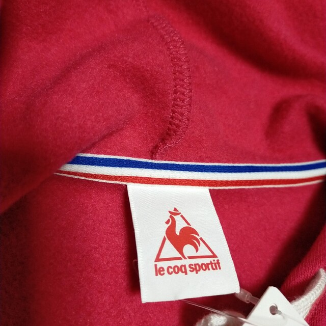 le coq sportif(ルコックスポルティフ)の【新品未使用】ルコックスポルティフ　裏起毛　パーカー　スウェット　Lサイズ レディースのトップス(パーカー)の商品写真