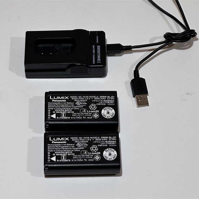Z4様専用 Panasonic DMW-BGS1 DMW-BLJ31×2個 Z4様専用 Panasonic DMW-BGS1 DMW-BLJ31×2個
