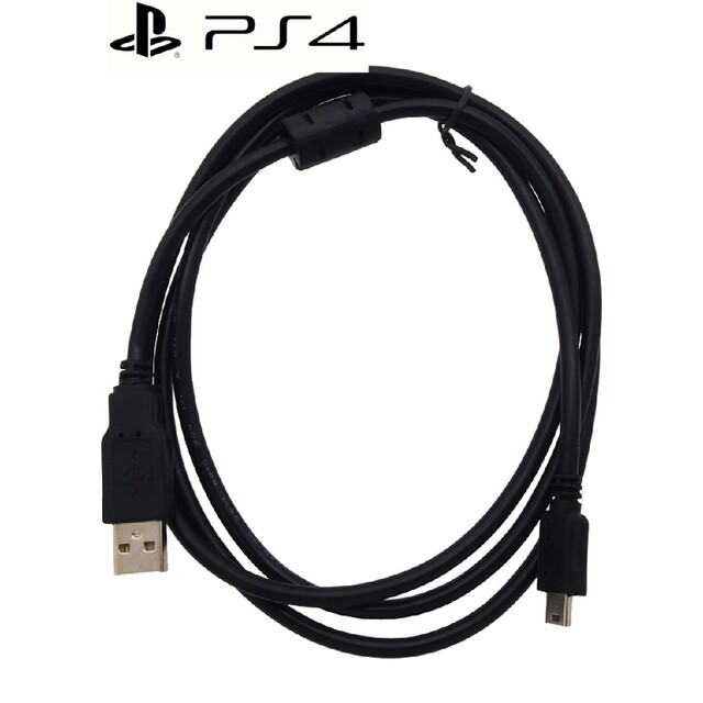 PlayStation4(プレイステーション4)の☆新品 PS4 USB 3Mケーブル  サイバー 専用設計 高性能！ 送料無料！ エンタメ/ホビーのゲームソフト/ゲーム機本体(その他)の商品写真