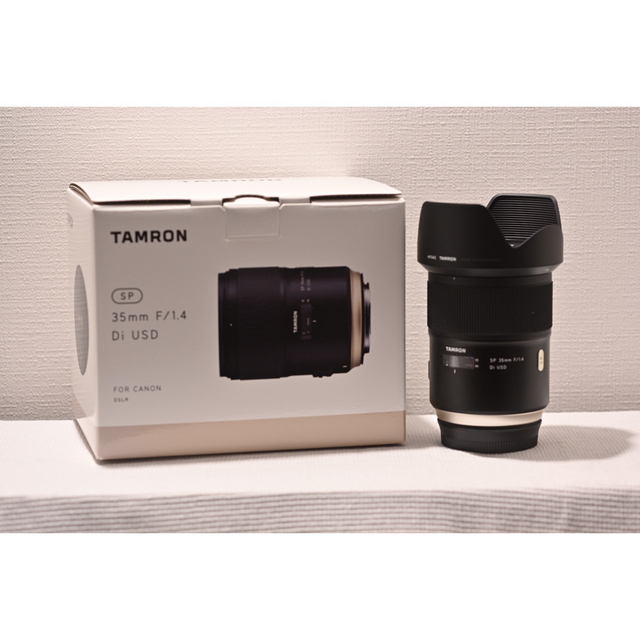 【美品】TAMRON SP35F1.4 DI USD キヤノン用スマホ/家電/カメラ