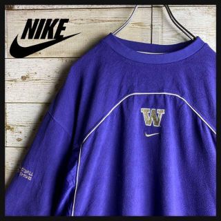 【NIKE】即完売 デッドストック センターロゴ トレーナー ポケット 袖ロゴ