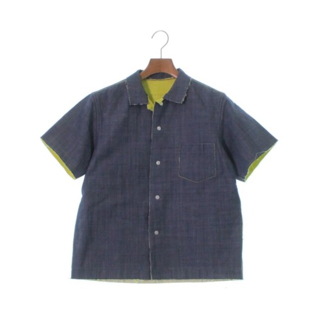 新品即決 sacai カジュアルシャツ メンズ サカイ 古着 theblur.org sacai サカイ カジュアルシャツ 1(S位) 紺x緑x茶(チェック) 【古着】【中古】 ds-block.com