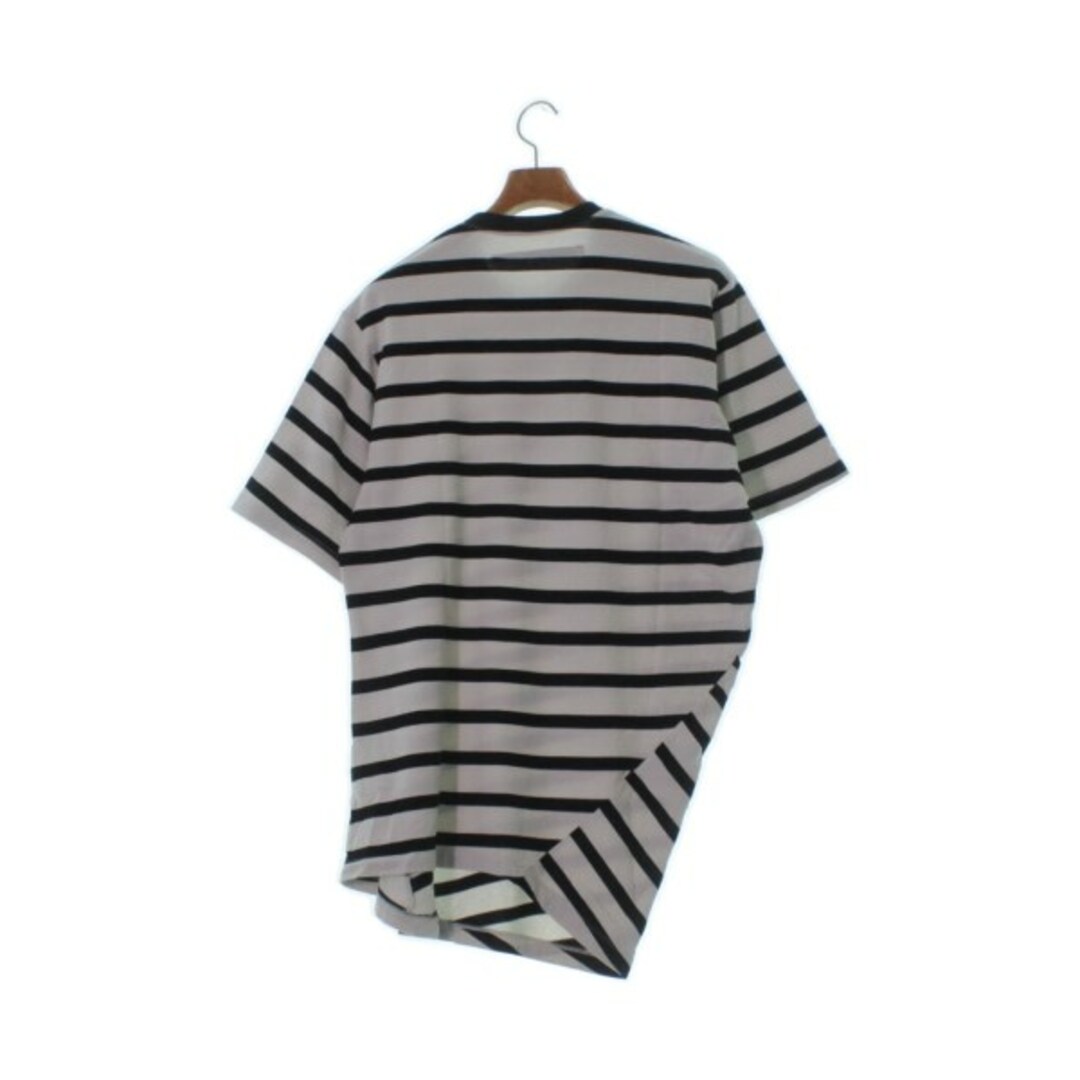 JULIUS Tシャツ・カットソー 1(S位) オフホワイトx黒(ボーダー) 【古着】【中古】 JULIUS Tシャツ・カットソー 1(S位) オフホワイトx黒(ボーダー) 【古着】【中古】
