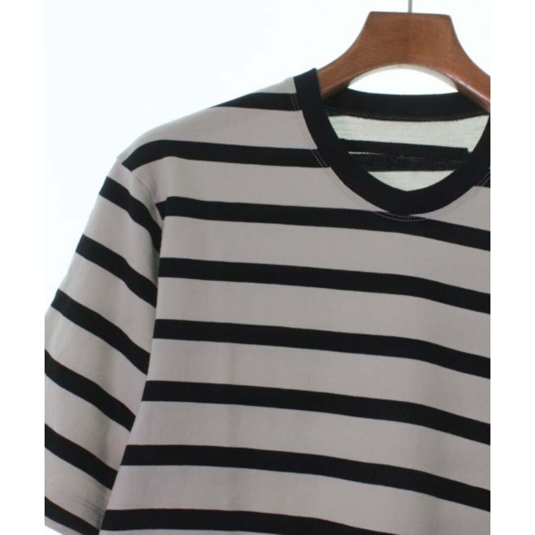 JULIUS Tシャツ・カットソー 1(S位) オフホワイトx黒(ボーダー) 【古着】【中古】 JULIUS Tシャツ・カットソー 1(S位) オフホワイトx黒(ボーダー) 【古着】【中古】