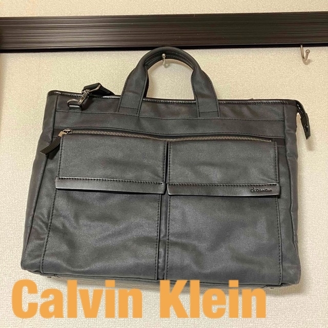 【美品】 Calvin Klein カルバンクライン / メンズ ビジネスバッグ