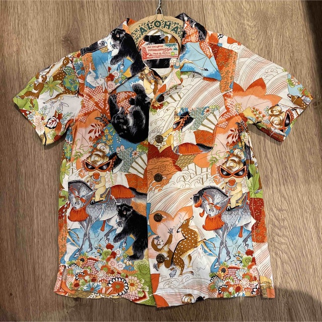 HYSTERIC MINI アロハシャツ　100cmキッズ服男の子用(90cm~)