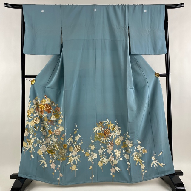 色留袖 逸品 身丈164.5cm 裄丈66.5cm 正絹 【中古】 競売 18446円 ...