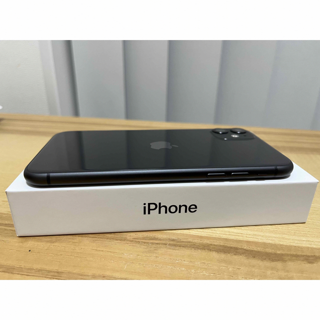 最終値下げ 極美品iPhone 11 64GB SIMフリー ブラック 本体 高級素材