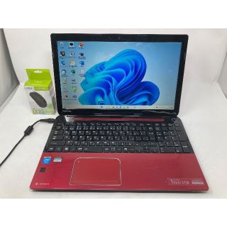 トウシバ(東芝)の東芝 T553/37JR Office2021 ﾒﾓﾘ8GB SSD128GB(ノートPC)