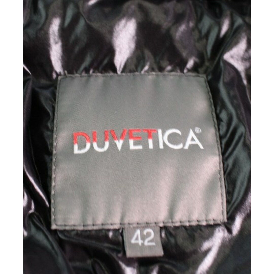 DUVETICA(デュベティカ)のDUVETICA デュベティカ ダウンコート 42(L位) 黒 【古着】【中古】 レディースのジャケット/アウター(ダウンコート)の商品写真