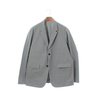 ジルサンダー(Jil Sander)のJIL SANDER ジルサンダー カジュアルジャケット 52(XL位) グレー 【古着】【中古】(テーラードジャケット)