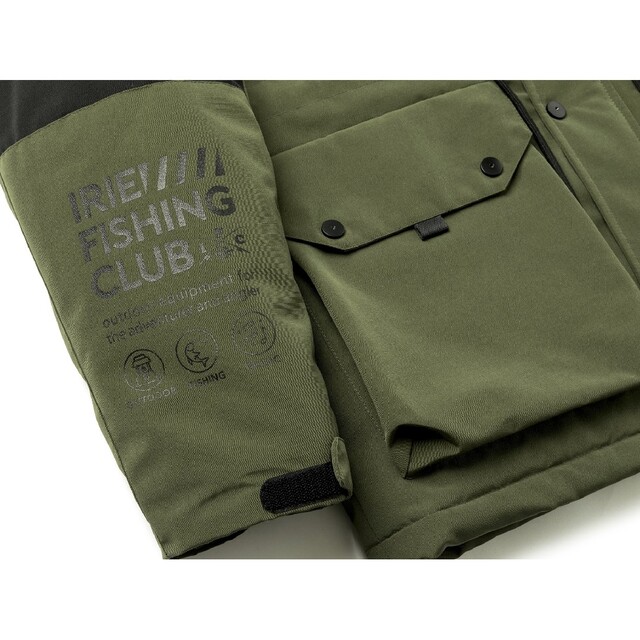 アイリーフィッシングクラブ　マルチポケットパフジャケット メンズのジャケット/アウター(ダウンジャケット)の商品写真