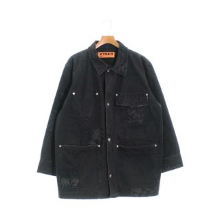 VYNER ARTICLES カバーオール M チャコールグレー系 【古着】【中古】(カバーオール)