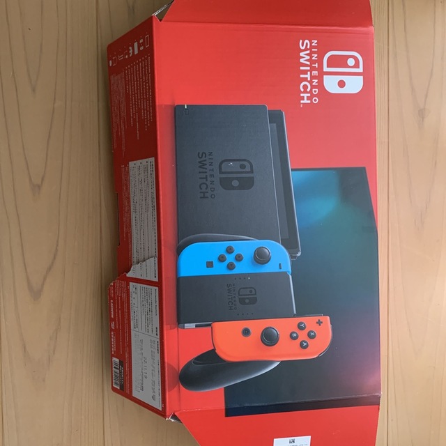 Nintendo Switch(ニンテンドースイッチ)のNintendo Switch JOY-CON(L) ネオンブルー/(R) ネオ エンタメ/ホビーのゲームソフト/ゲーム機本体(家庭用ゲーム機本体)の商品写真