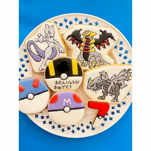ポケモン アイシングクッキー 食品/飲料/酒の食品(菓子/デザート)の商品写真