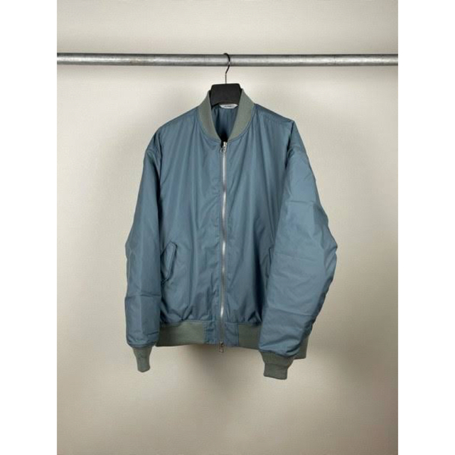 Name.(ネーム)のname.  ブルゾン　ボンバージャケット　水色　オーバーサイズ  メンズのジャケット/アウター(フライトジャケット)の商品写真