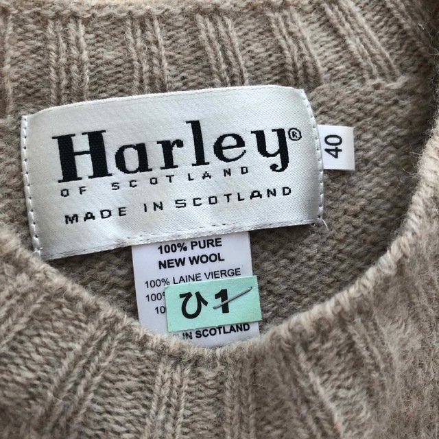 Harley of Scotland(ハーレーオブスコットランド)のHarley of Scotland ハーレーオブスコットランド ニットセーター レディースのトップス(ニット/セーター)の商品写真