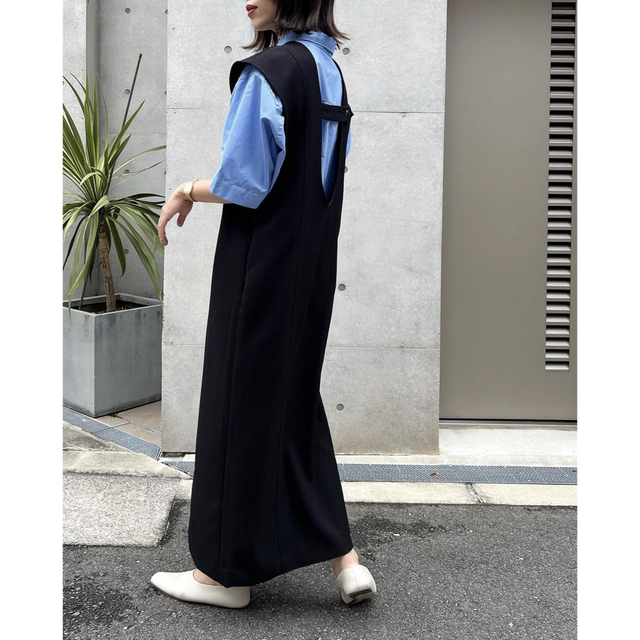 meer. ジャンパースカート TWO PATTERN JUMPER SKIRT