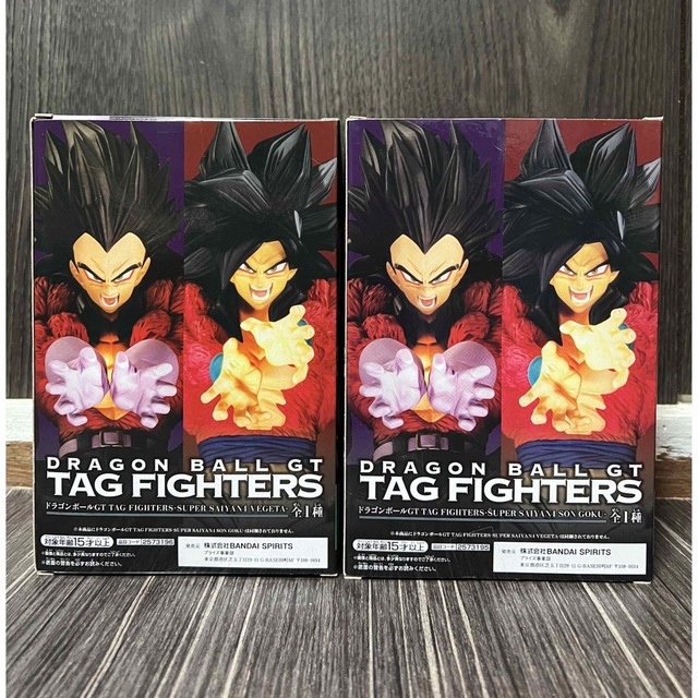 BANPRESTO(バンプレスト)のドラゴンボールGT TAG FIGHTERS 悟空 ベジータ　フィギュア エンタメ/ホビーのフィギュア(アニメ/ゲーム)の商品写真