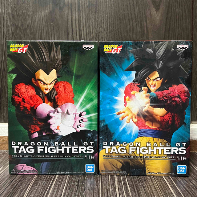 BANPRESTO(バンプレスト)のドラゴンボールGT TAG FIGHTERS 悟空 ベジータ　フィギュア エンタメ/ホビーのフィギュア(アニメ/ゲーム)の商品写真