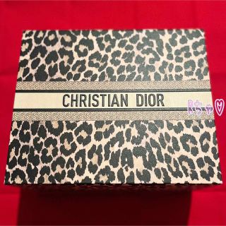 クリスチャンディオール(Christian Dior)のディオール Diorメゾン ミッツァ限定 ギフトボックス BOX レオパード柄 (ショップ袋)