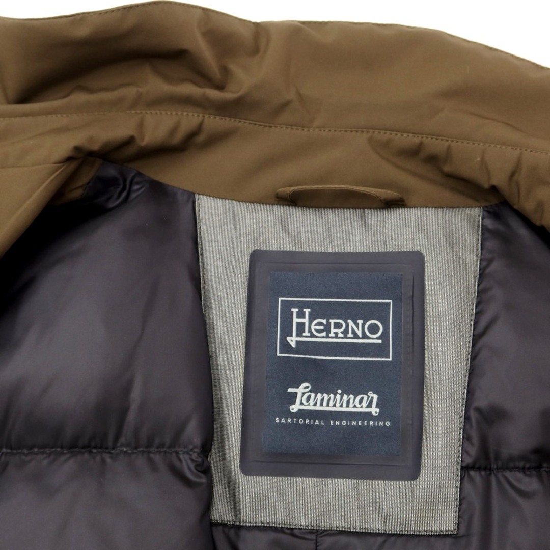 【中古】ヘルノ Herno Laminar GORE-TEX ポリエステル ダウンコート【サイズ48】【メンズ】