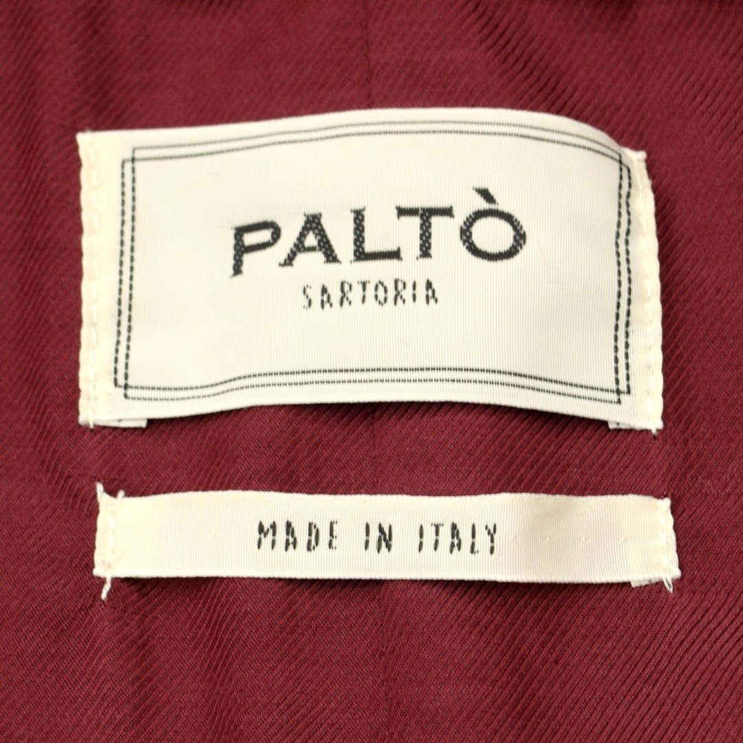 【中古】パルト PALTO ウールアクリル チェック チェスターフィールドコート【サイズ46】【メンズ】 パルト PALTO ウールアクリル チェック チェスターフィールドコート【サイズ46】【メンズ】