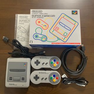 ニンテンドウ(任天堂)のNintendo ニンテンドークラシックミニ スーパーファミコンミニ(家庭用ゲーム機本体)