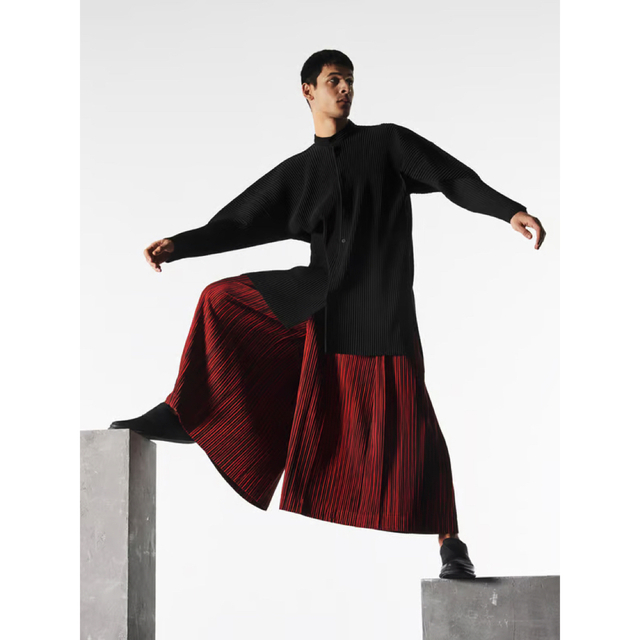 偉大な ISSEY MIYAKE - homme plisse issey miyake 19aw 袴パンツ