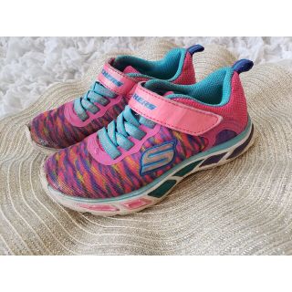 スケッチャーズ(SKECHERS)の【SKECHERS】光る靴（18.5cm）(スニーカー)