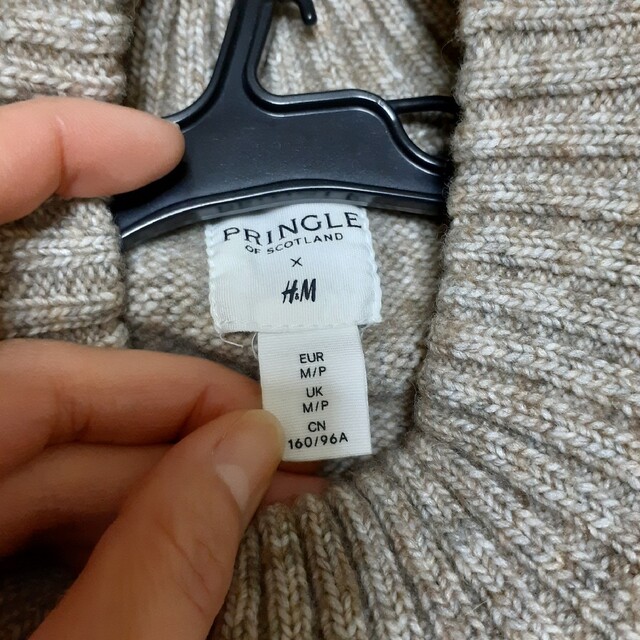 H&M(エイチアンドエム)のアーガイルニット レディースのトップス(ニット/セーター)の商品写真