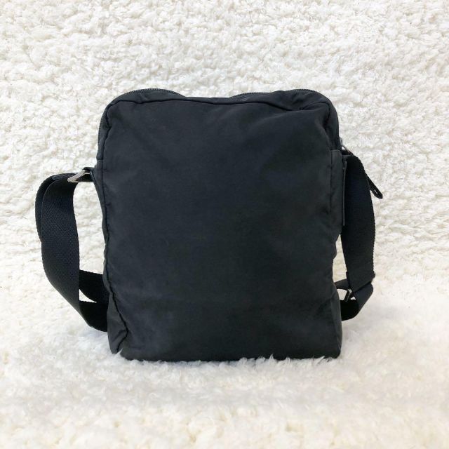 新品✨プラダ ショルダーバッグ ポコノ 三角ロゴ ナイロン ブラック