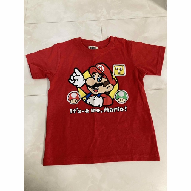 任天堂(ニンテンドウ)のスーパーマリオTシャツ　120センチ キッズ/ベビー/マタニティのキッズ服男の子用(90cm~)(Tシャツ/カットソー)の商品写真