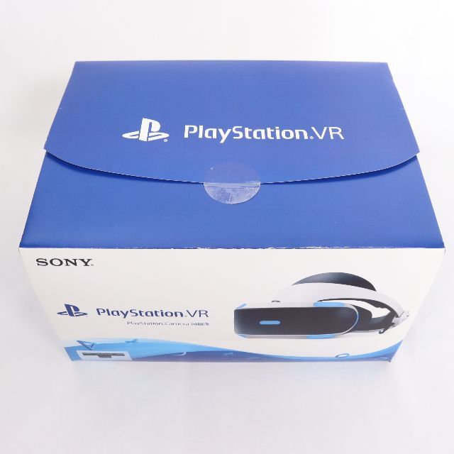 PlayStation VR(プレイステーションヴィーアール)のSONY PlayStationVR カメラ同梱版+シューティングコントローラー エンタメ/ホビーのゲームソフト/ゲーム機本体(家庭用ゲーム機本体)の商品写真
