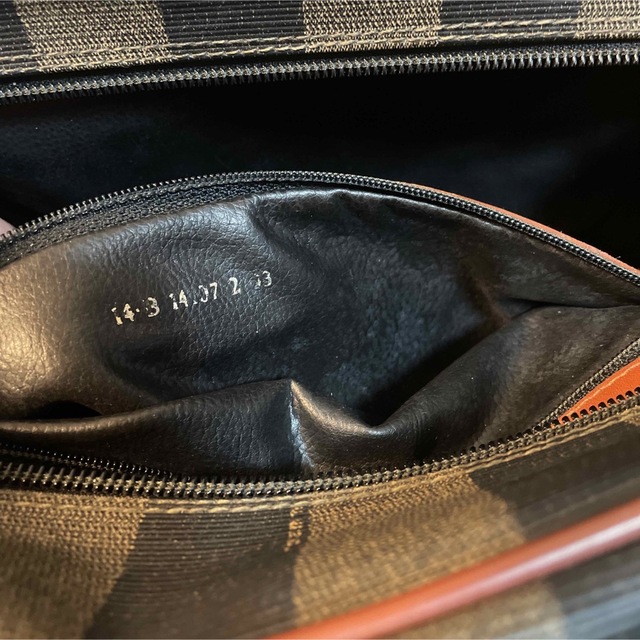 FENDI ペカン柄 ミニボストンバッグ ハンドバッグ - 6