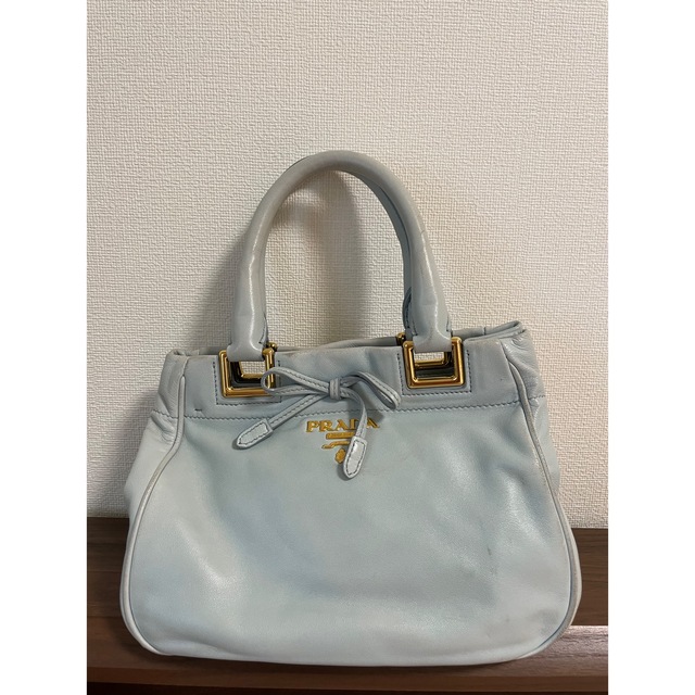 プラダ PRADA ハンドバッグ ミニ レザー 黒 1BA884 【61587】