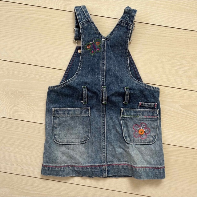 babyGAP(ベビーギャップ)のベビーギャップ  刺繍ジャンパースカート キッズ/ベビー/マタニティのベビー服(~85cm)(ワンピース)の商品写真