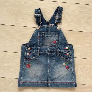 ベビーギャップ(babyGAP)のベビーギャップ  刺繍ジャンパースカート(ワンピース)