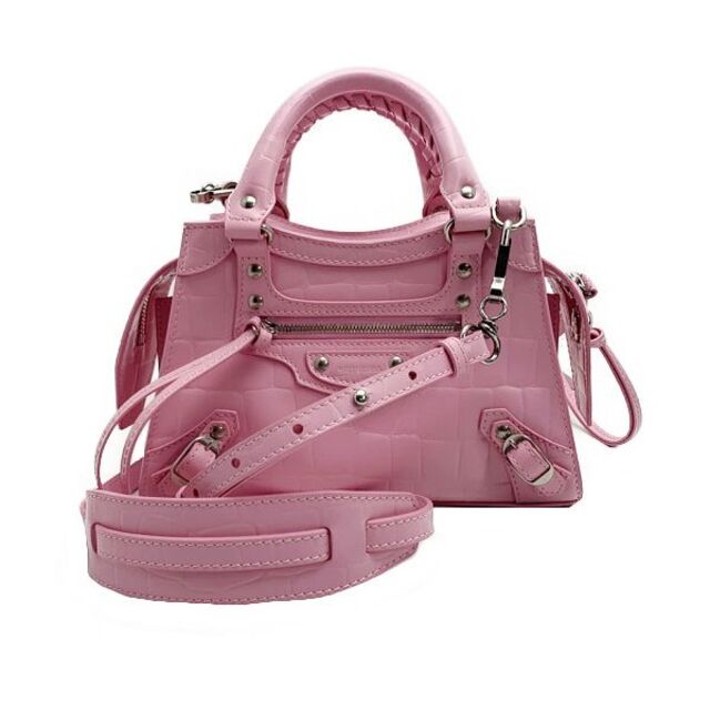 Balenciaga(バレンシアガ)のバレンシアガ/ネオクラシックシティミニ/クロコ調レザー/638524【BAG40 レディースのバッグ(ハンドバッグ)の商品写真