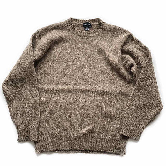 90s  00s Y2K MAIL new wool knit ウールニット