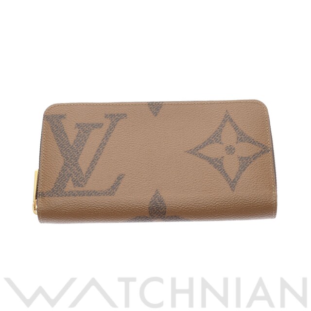 未使用品 ルイ ヴィトン LOUIS VUITTON M69353 RFIDタグ(ICチップ)  ユニセックス 長財布 モノグラムジャイアントリバース キャメル系 モノグラムキャンバス