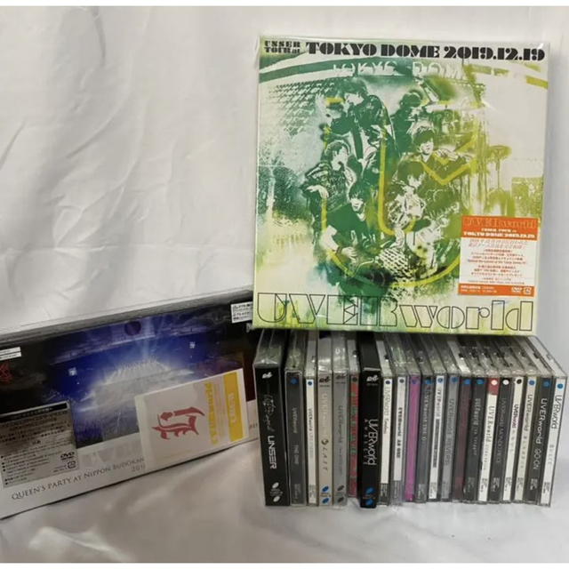 UVERworld(ウーバーワールド)のUVERworld CD DVD セット売り エンタメ/ホビーのCD(ポップス/ロック(邦楽))の商品写真