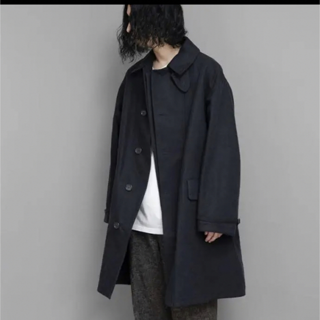 メンズA PRESSE Motorcycle Half Coat 22AW