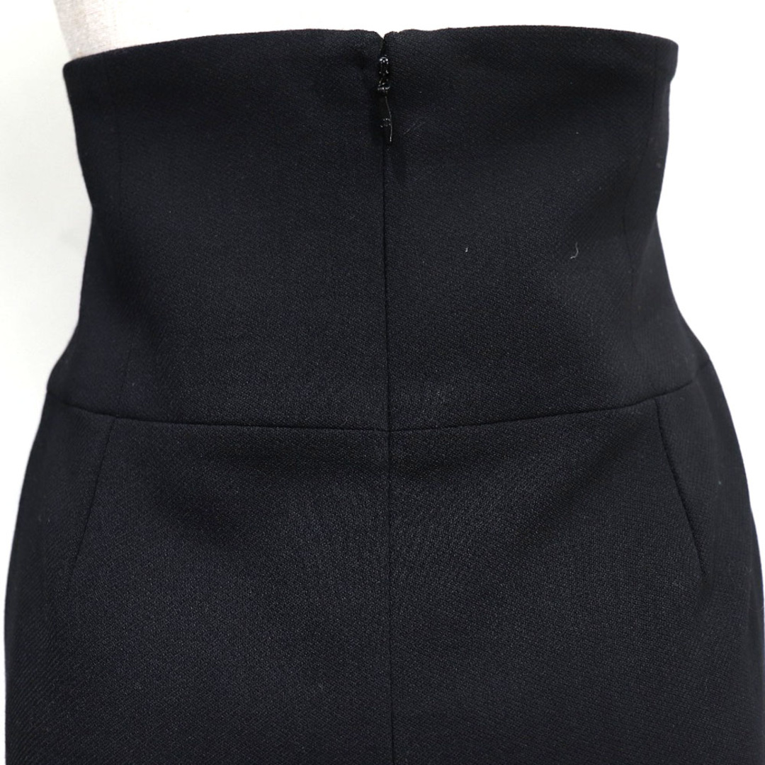 CHANEL(シャネル)の【CHANEL】シャネル タイト ハイウエスト 08A P33857V12627 ウール 黒 レディース スカート レディースのスカート(ひざ丈スカート)の商品写真