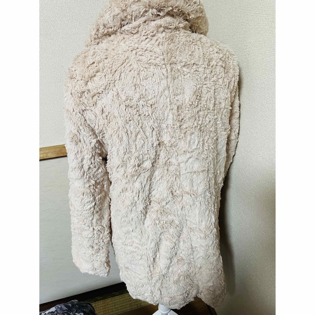 ファーコート 大きいサイズ ぽっちゃりさん レディースのジャケット/アウター(毛皮/ファーコート)の商品写真