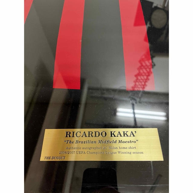 訳ありセール 格安) AC Milan KAKAサイン入りユニホーム 最終値下げ